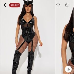 Fashion nova halloween costume black cat